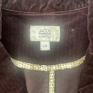 Jacob Connection Velvet Blazer